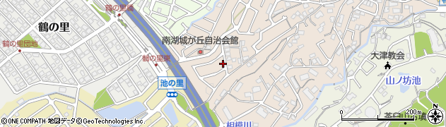 滋賀県大津市湖城が丘22-41周辺の地図