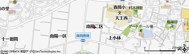 愛知県東浦町（知多郡）森岡（南陽二区）周辺の地図