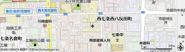 京都府京都市下京区西七条東石ケ坪町76周辺の地図