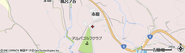 京都府亀岡市篠町王子市原周辺の地図