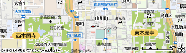 京都府京都市下京区柳町325周辺の地図