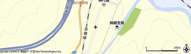 岡山県新見市神郷下神代3959周辺の地図