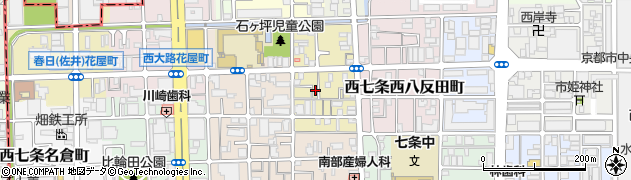 京都府京都市下京区西七条東石ケ坪町57周辺の地図