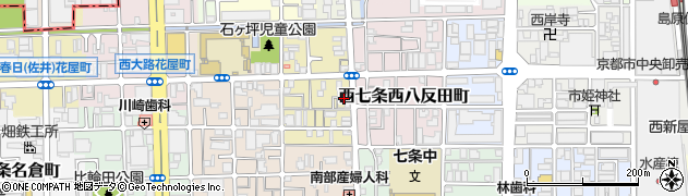 京都府京都市下京区西七条東石ケ坪町50周辺の地図