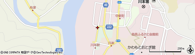川平理容院周辺の地図