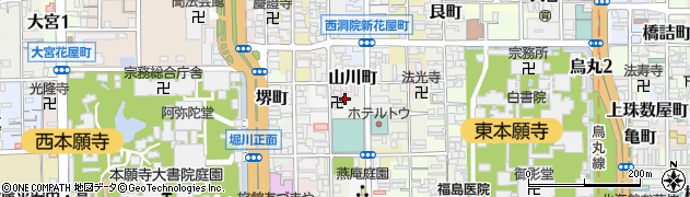 京都府京都市下京区柳町320周辺の地図