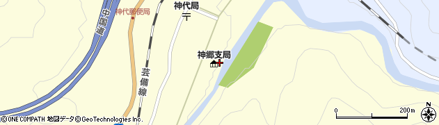 岡山県新見市神郷下神代3936周辺の地図