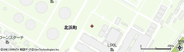 愛知県知多市北浜町周辺の地図