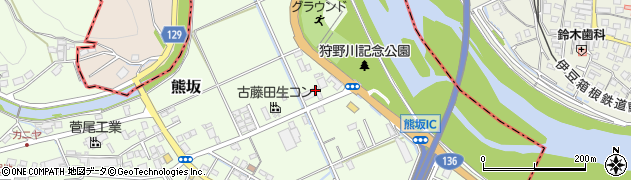 静岡県伊豆市熊坂499周辺の地図