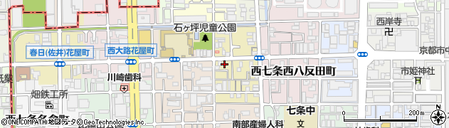 京都府京都市下京区西七条東石ケ坪町36周辺の地図