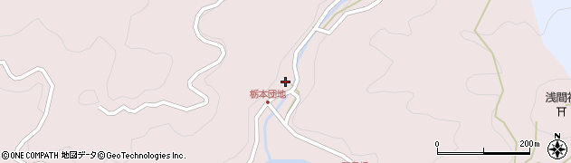 愛知県岡崎市桜形町（栃本）周辺の地図