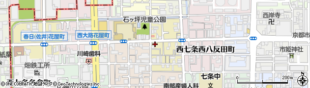 京都府京都市下京区西七条東石ケ坪町34周辺の地図