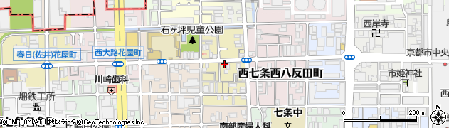 京都府京都市下京区西七条東石ケ坪町41周辺の地図