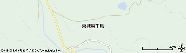 広島県庄原市東城町千鳥周辺の地図