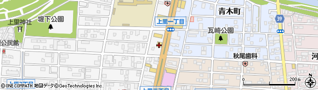 びっくりドンキー 岡崎店周辺の地図