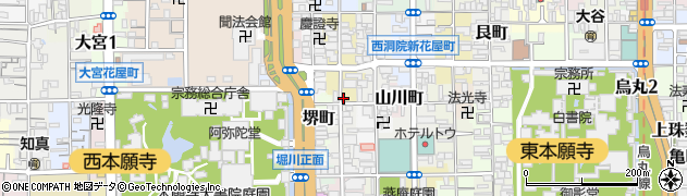 八田彩華堂周辺の地図