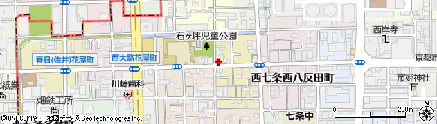 京都府京都市下京区西七条東石ケ坪町32周辺の地図
