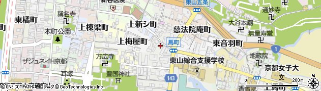 京都府京都市東山区鐘鋳町408周辺の地図