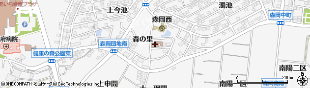 東浦町役場　北部ふれあいセンター周辺の地図
