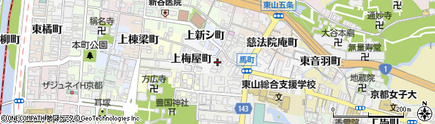 京都府京都市東山区鐘鋳町399周辺の地図