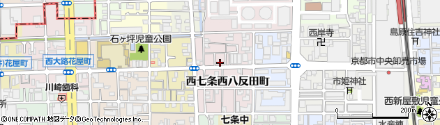 京都府京都市下京区西七条西八反田町28周辺の地図