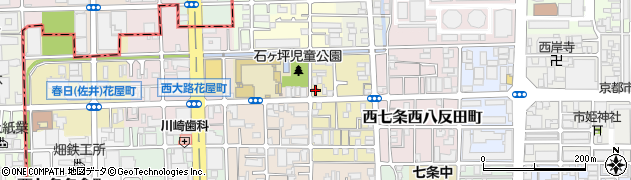京都府京都市下京区西七条東石ケ坪町31周辺の地図