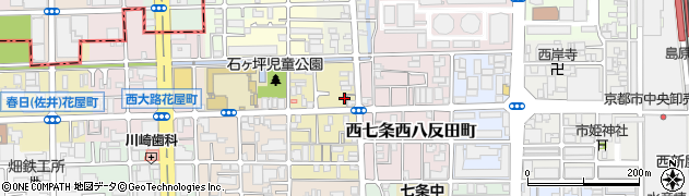 京都府京都市下京区西七条東石ケ坪町16周辺の地図