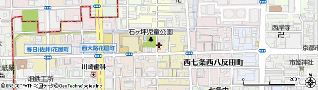 京都府京都市下京区西七条東石ケ坪町28周辺の地図