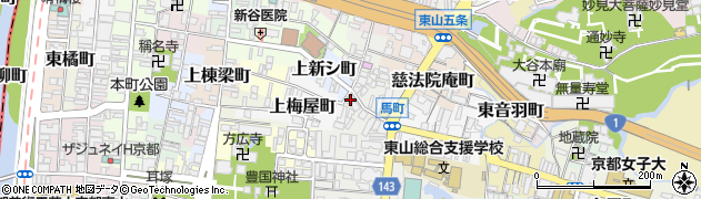 京都府京都市東山区鐘鋳町397周辺の地図