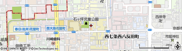 京都府京都市下京区西七条東石ケ坪町27周辺の地図