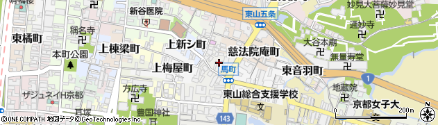 京都府京都市東山区鐘鋳町413周辺の地図