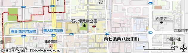 京都府京都市下京区西七条東石ケ坪町5周辺の地図