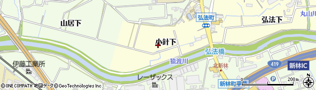 ほっともっと　知立弘法町店周辺の地図