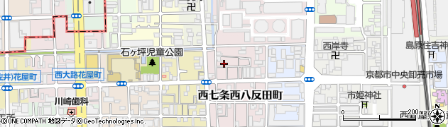 京都府京都市下京区西七条西八反田町48周辺の地図