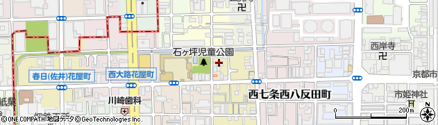京都府京都市下京区西七条東石ケ坪町2周辺の地図