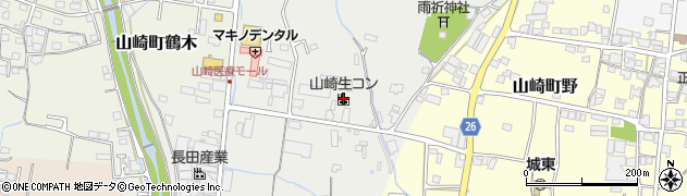 山崎生コン周辺の地図