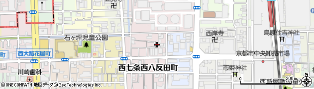 京都府京都市下京区西七条西八反田町18周辺の地図