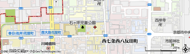 京都府京都市下京区西七条東石ケ坪町7周辺の地図
