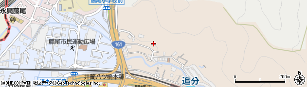 滋賀県大津市追分町周辺の地図