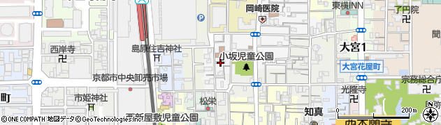 京都府京都市下京区西新屋敷中之町110周辺の地図