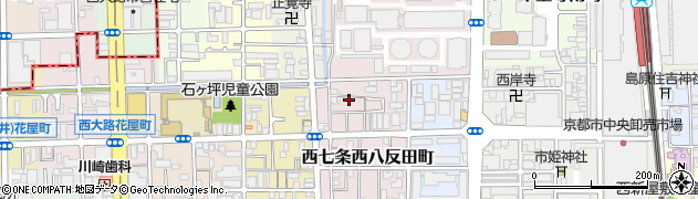 京都府京都市下京区西七条西八反田町59周辺の地図