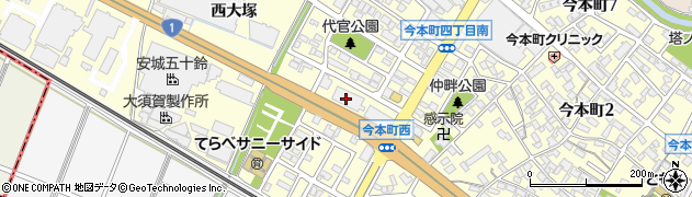 碧海信用金庫　へきしんリース株式会社周辺の地図