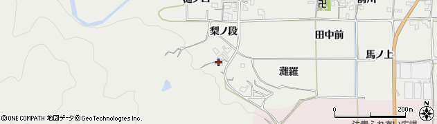 京都府亀岡市曽我部町犬飼（灘羅）周辺の地図