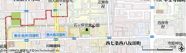 京都府京都市下京区西七条東石ケ坪町1周辺の地図