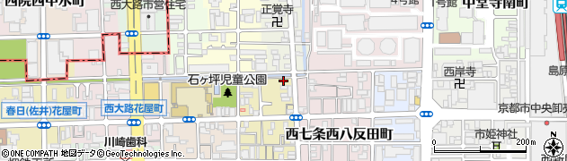 京都府京都市下京区西七条東石ケ坪町9周辺の地図