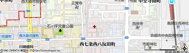京都府京都市下京区西七条西八反田町68周辺の地図