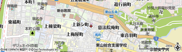 京都府京都市東山区鐘鋳町570周辺の地図