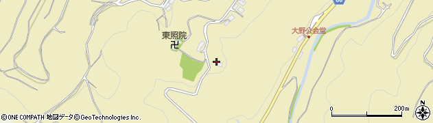 静岡県伊豆市大野606周辺の地図
