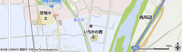 兵庫県神崎郡市川町甘地243周辺の地図