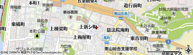 京都府京都市東山区鐘鋳町387周辺の地図